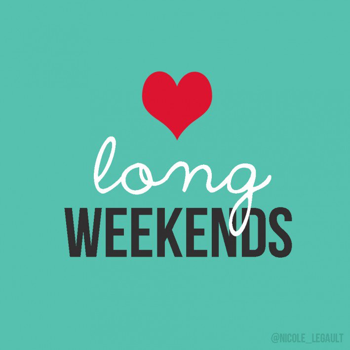 Not long now until the Bank Holiday!! Love a long weekend!! Enjoy whatever you have planned!!  #bankholidayweekend