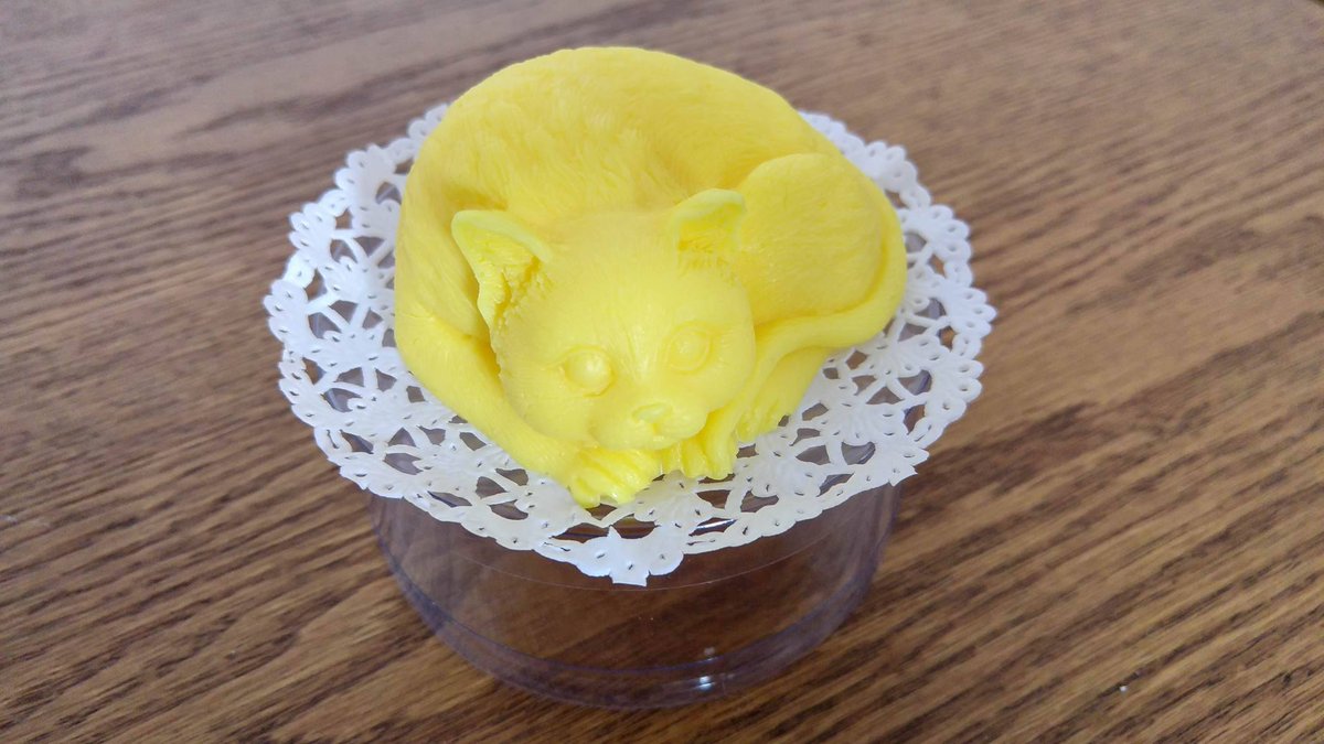 nov kalup speči maček :) milo