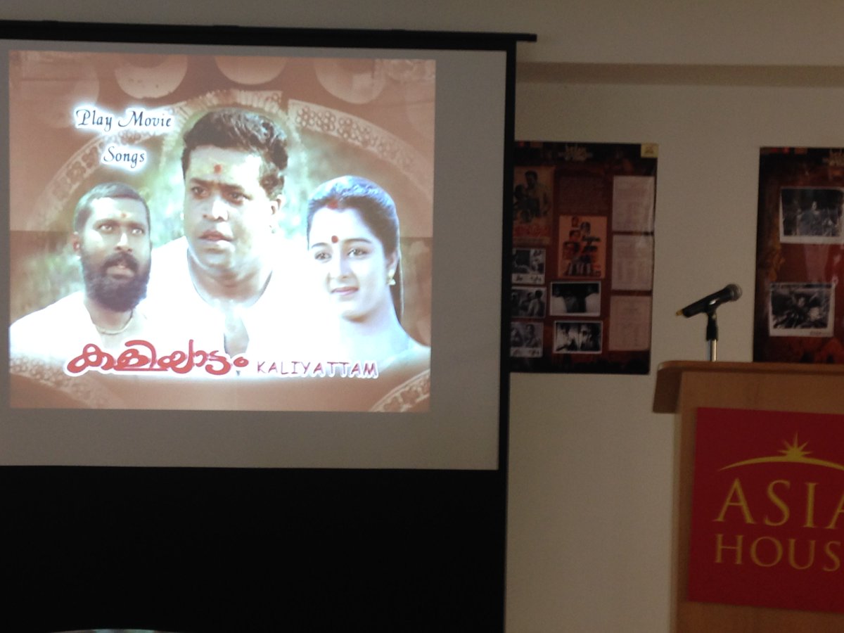 ShakesBolly's tweet photo. The @asiahouseuk events conclude with a screening of Jayaraj's film Kaliyattam (Othello) #IndianShaxScreen https://t.co/YCOLjYHEsj