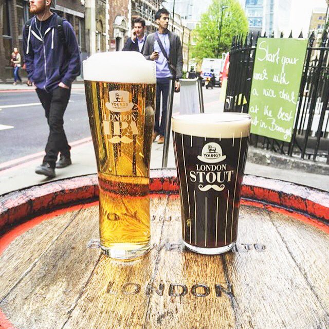 Start your bank holiday weekend off properly, with these fine gents. #LondonStout #LondonIPA #IPA #stout