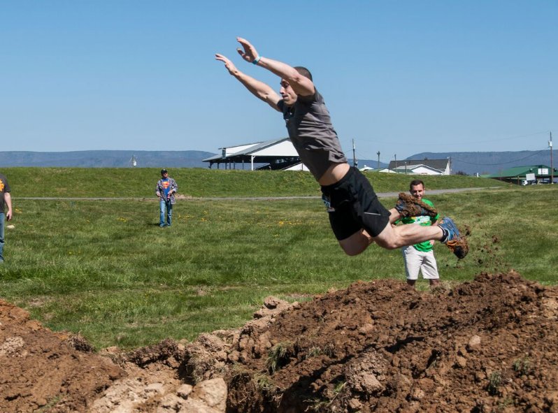 muddogrun's tweet image. Jump back a couple weeks ago to when #MudDogRun took over Virginia! #TBT