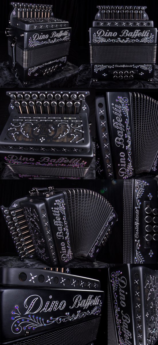 Dino Baffetti #melodeons - available to order in any #colours &amp; #design of your choice! #createyourown #squeezebox