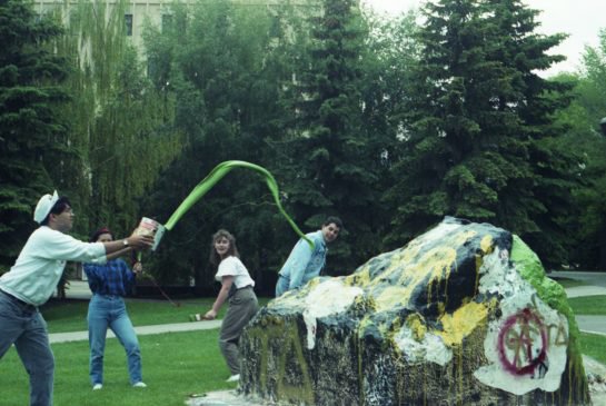 nenshi's tweet photo. Today is the 50th birthday of my school, and I am thrilled to proclaim it University of Calgary Day! @UCalgary https://t.co/nSu0HyIQlt