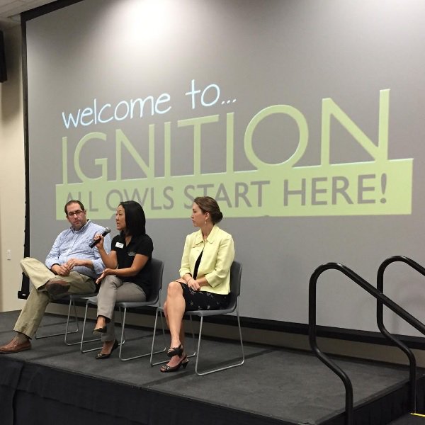 KSUIgnition's tweet image. Our 1st #TransitionsPanel of the year! #Ignition #KennesawStateUniversity #KSU #OwlNation #BlackAndGoldProudAndBold