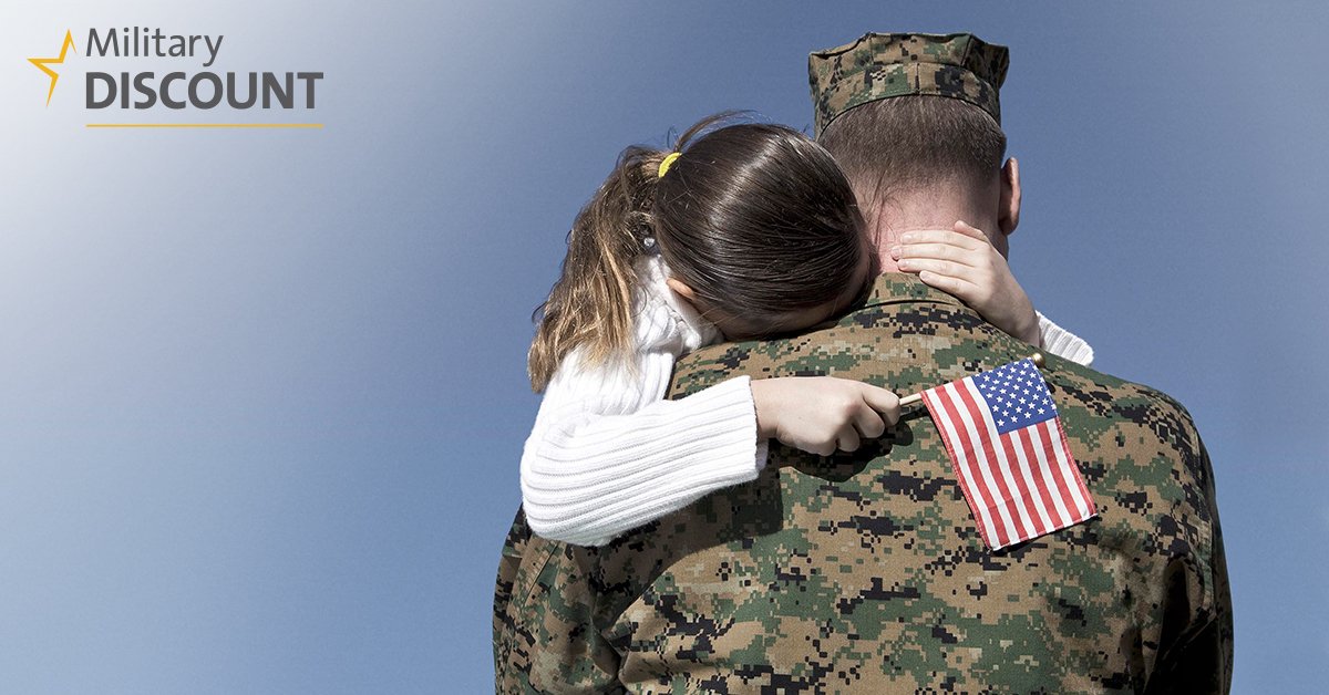 GM's tweet photo. For National Military Appreciation Month, @ThisIsGMC, @Buick &amp; @Chevrolet expand the military discount to all vets. https://t.co/Oyh9hF34qF