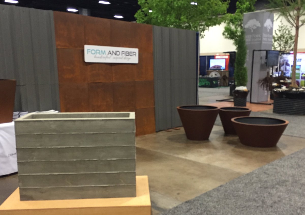 FormandFiberInc's tweet photo. Last day @ #TexasASLA2016 stop by  &amp; see us @ booth 323. #WLAM2016 #landarch https://t.co/iNHm2V6KBe
