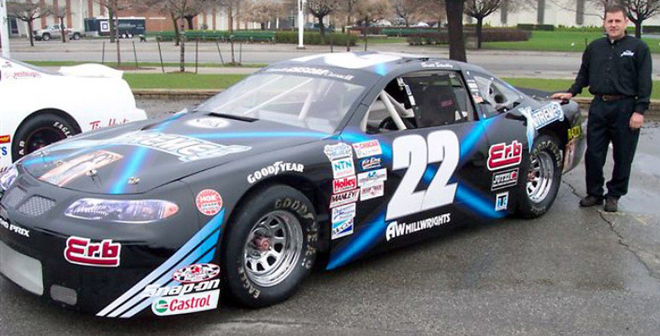 NASCARFLAGGER's tweet photo. 22 @ScottSteckly22 #FlashbackFriday days till #NPS season opens @CTMPOfficial @NASCARHomeTrack @Pintysfoods #NASCAR https://t.co/0fVxWC9hmc