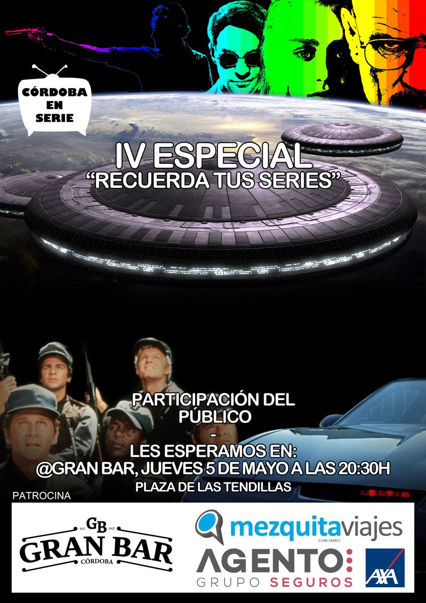 cordobaenserie's tweet photo. Y la semana que viene nos reuniremos de nuevo para hablar sobre series. Nos ponemos melancólicos y lo dedicamos a... https://t.co/GxOSAEb4Di