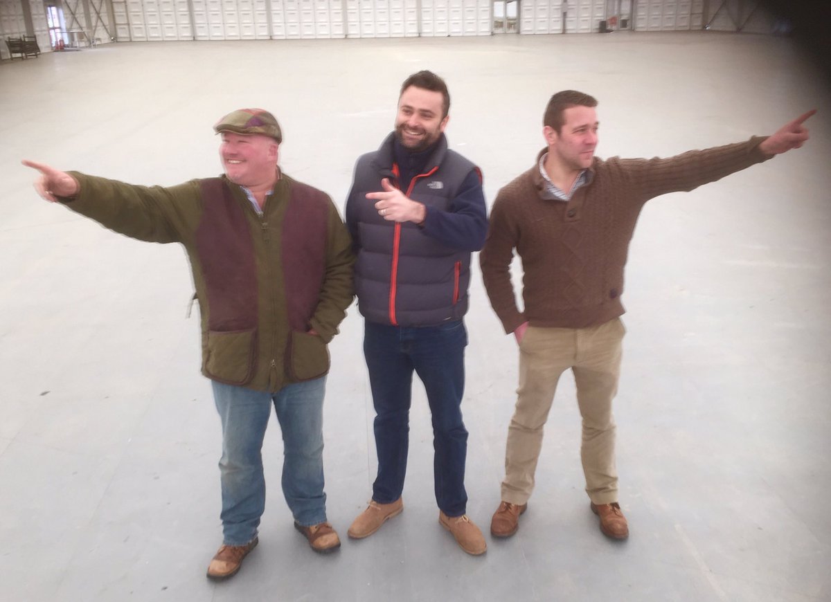 Concrete plans put in place re the <a href="/BASCNorth/">BASC North</a> stand @North_shootshow @garethbasc #nss #northernshootingshow #basc