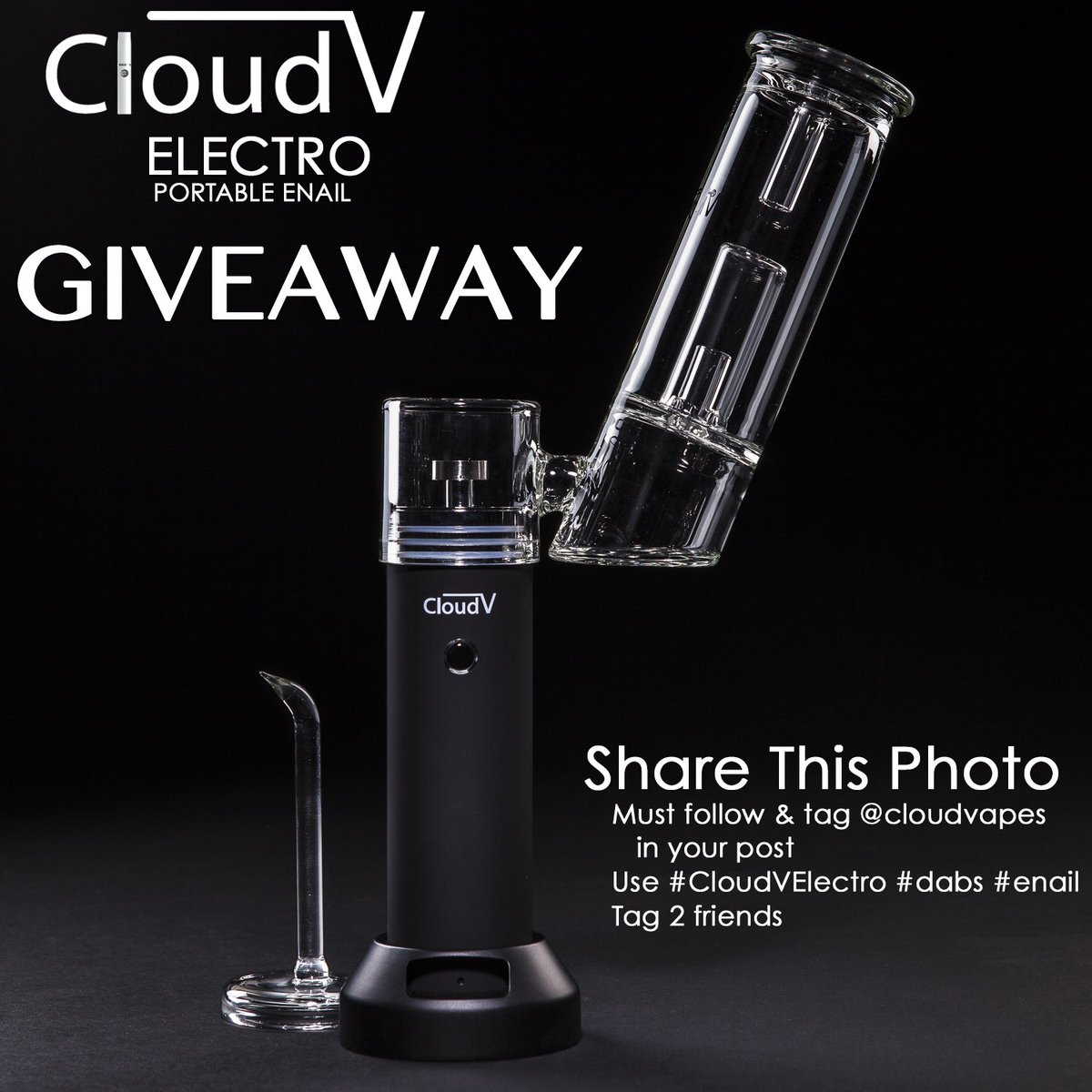 HIGH_TIMES_Mag's tweet photo. #Sponsrd Go to@cloudvapes Instagram follow their share contest rules for chance to win #CloudVElectro portable enail https://t.co/7DuoEqau8p