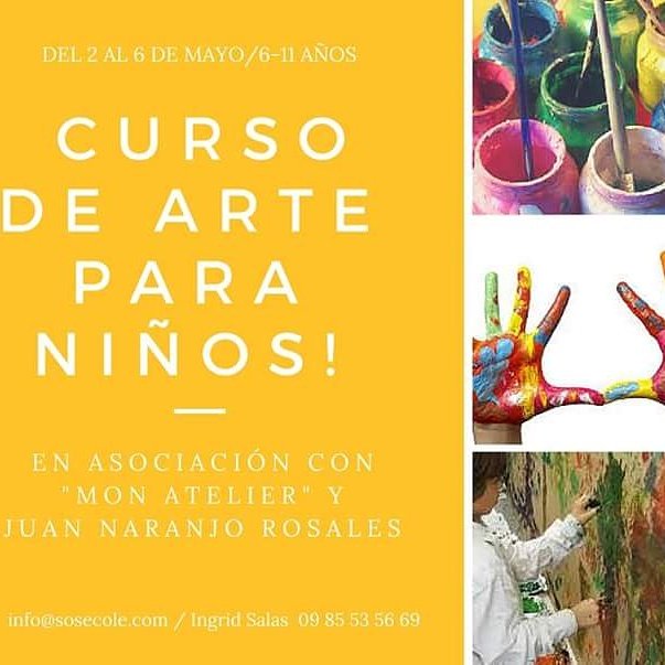sosecolequito's tweet image. El aprendizaje en los niños va de la mano del descubrimiento del arte. / Info sos.ecole.quito@gmail.com
