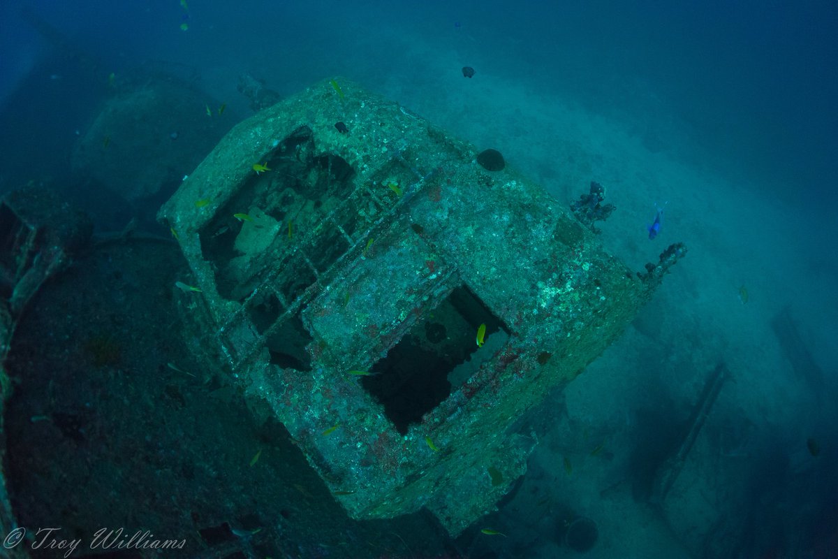 ToroTroy's tweet photo. Deep dive on the USS Emmons #scubadiving #scuba #diving #technicaldiving #decodive #okinawa #uwexplorer #scubapro https://t.co/XE6CQtZrI2