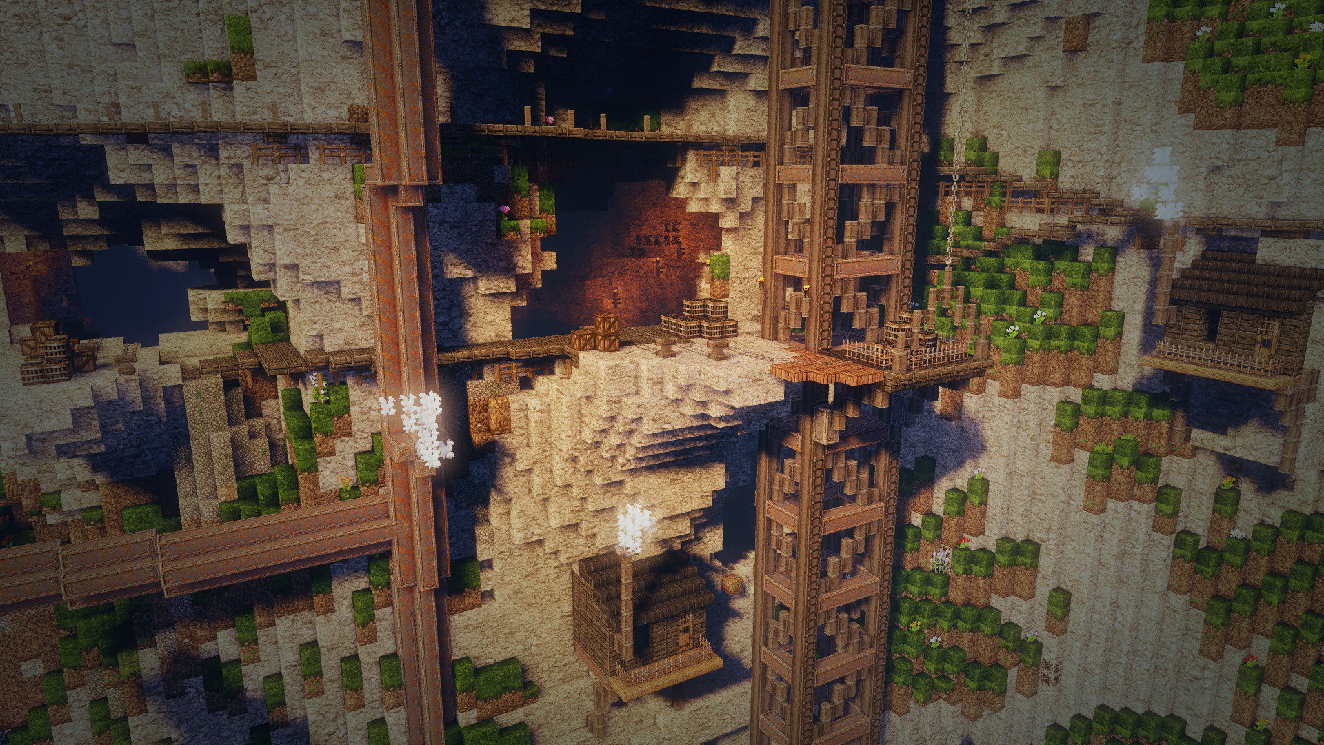 だんぼーる Cardboardman マイクラ建築60分一本勝負 お題 採掘現場 鉱山