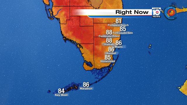 Just before the clock strikes 4 on this Friday afternoon and the thermometer reads 88° in Hialeah! https://t.co/lXLodBOFEz
