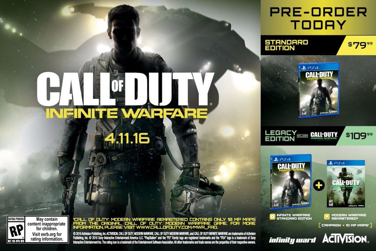 MakeCodGreat's tweet image. Here is the preorder bundles if you havent seen them already.