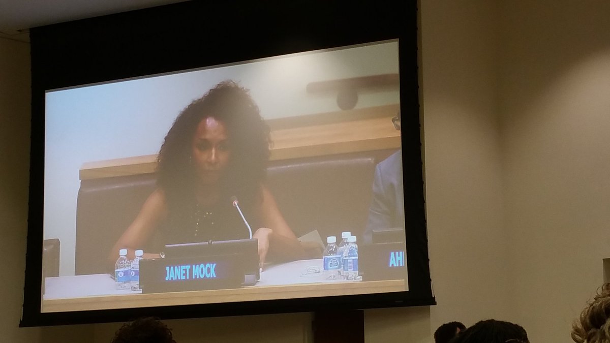 #BWTRC <a href="/JanetMock/">Janet Mock</a> naming the intersection of "pass her by &amp; pay her no mind"