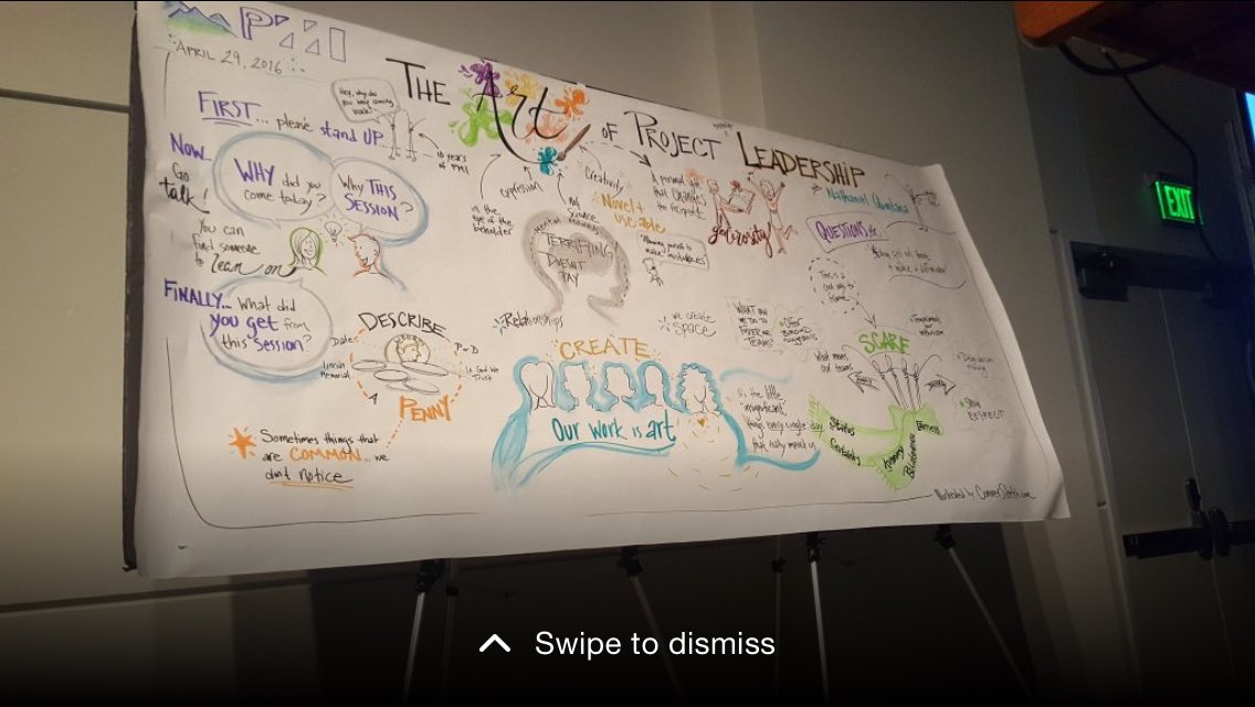 DenverTechTeam's tweet image. Great discussion at @PMIMileHiSym Nathaniel Quintana bridging the gap between Art and PM Leadership! #PMIMileHISym