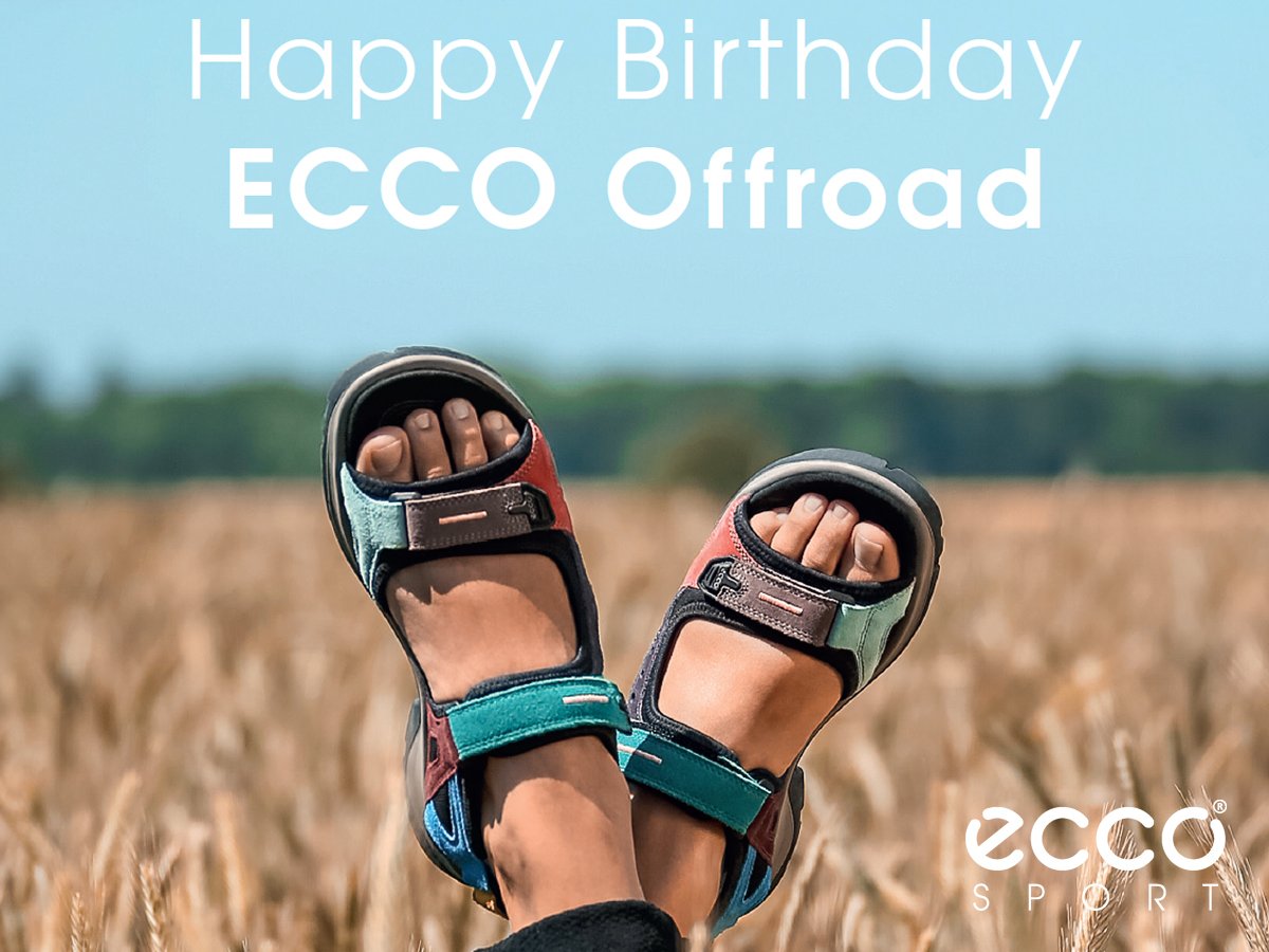 atLiffeyValley's tweet photo. Ecco are celebrating the 10th anniversary of the 6 million pair selling Off-Road Sandal!
#HappyBirthday https://t.co/XOxa6WRleZ
