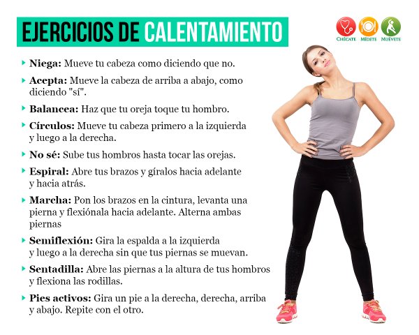 Tabla De Calentamiento Antes De Hacer Ejercicio Insti - vrogue.co