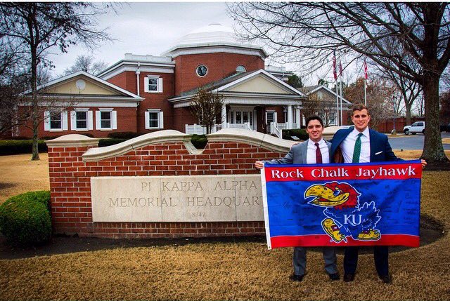 Zacho_ry's tweet photo. Congratulations @KansasPIKE on your initiation/chartering this weekend! Wish I could join @treygibeault13 #KUPIKE https://t.co/T9OmCDBvrh
