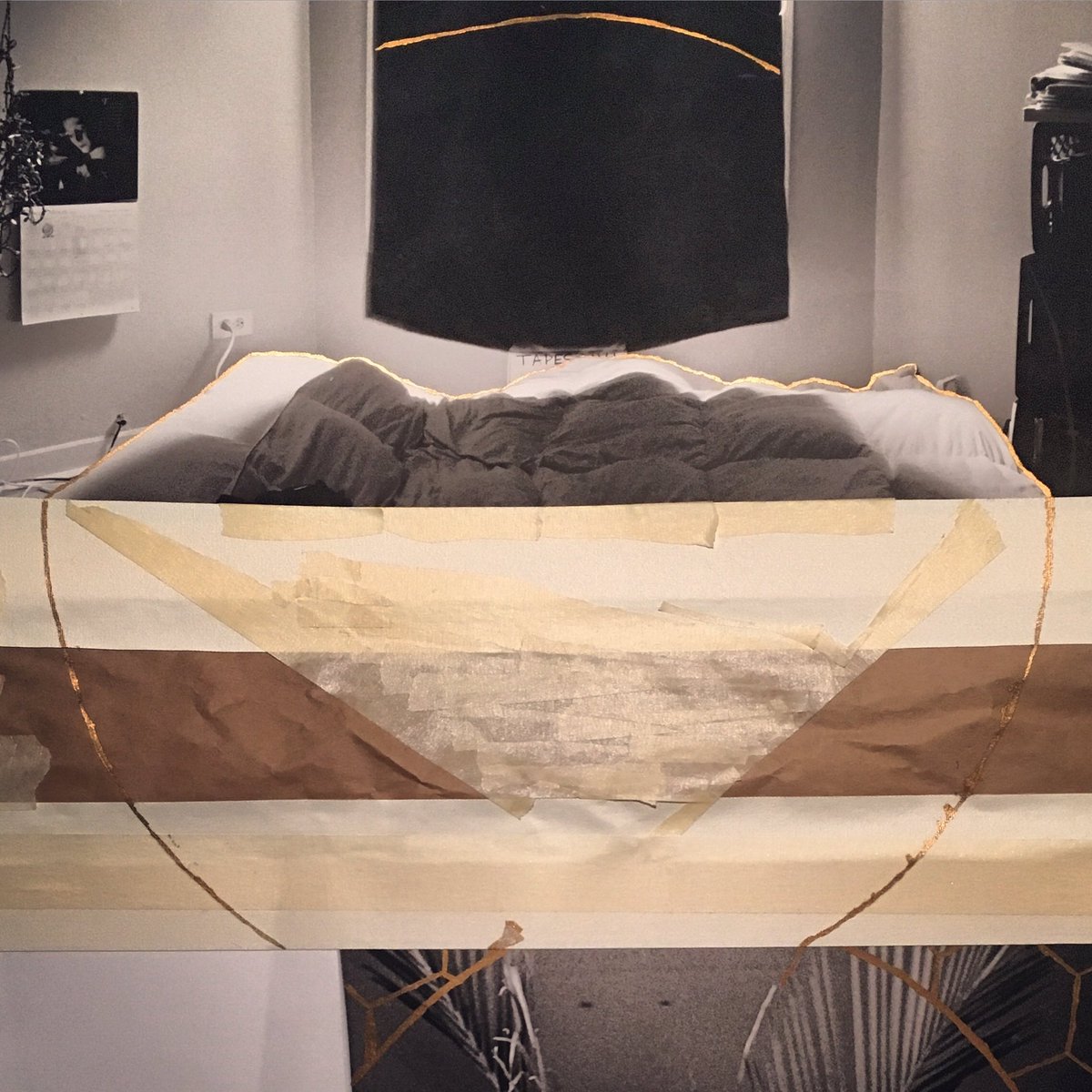 Work in progress.  A love of simple, cheap, artifact use residues of capitalism as materials.