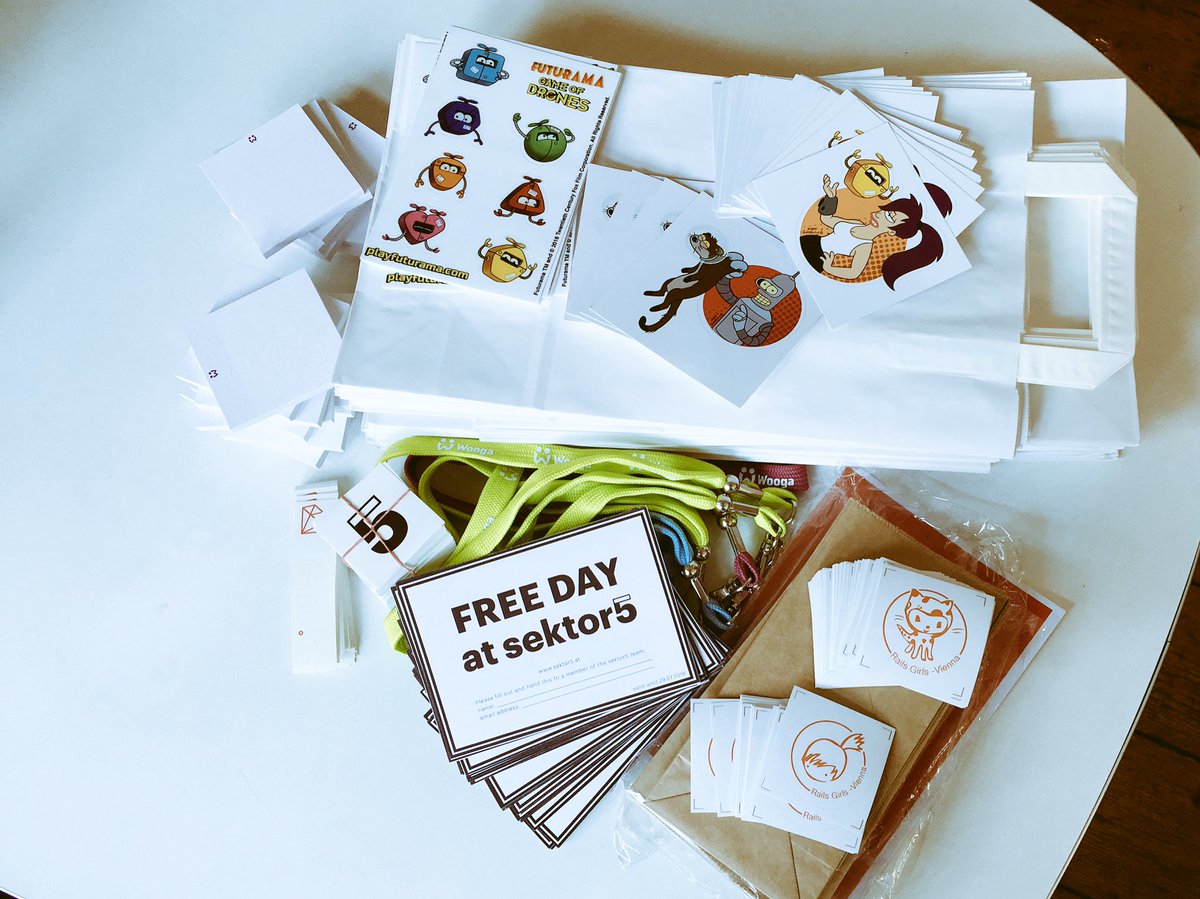 Looks like a swag bag packing party.. Are you excited about next week? Cause we sure are! 😍