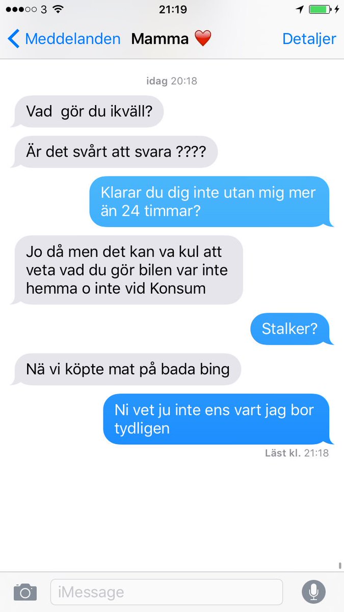 ringiuss's tweet photo. Bilen var inte hemma eller på Konsum. Morsan har koll 😂 https://t.co/W2CB9LA4T8