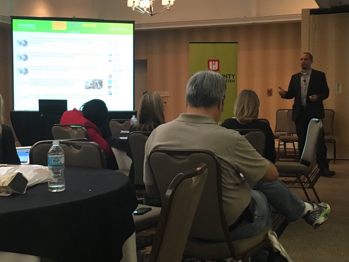 It's been an awesome day developing plan to help more youth graduate from high school! #WakeReady #GradNation <a href="/WCPSS/">Wake County Public School System</a>