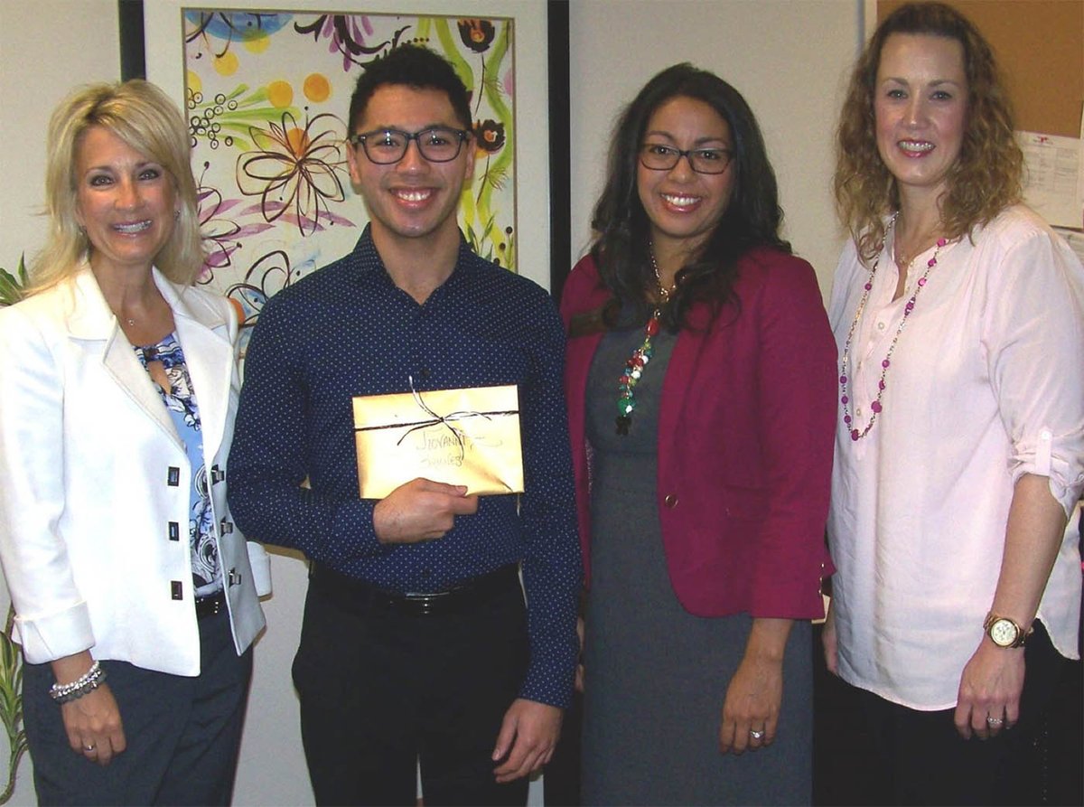 C-FB ISD on Twitter: "Dallas Capital Bank presents scholarships to ...