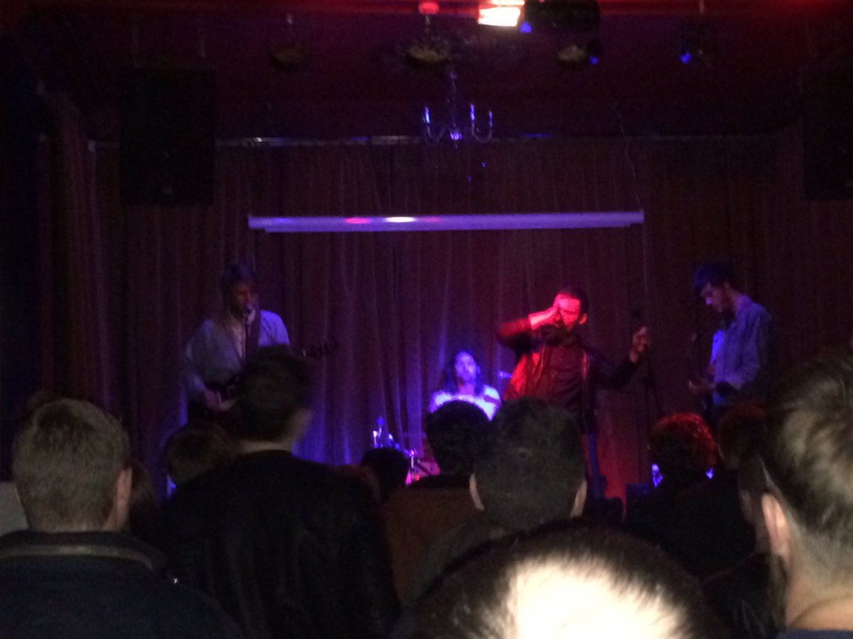 At <a href="/Gulliversmcr/">Gullivers Manchester</a> to watch <a href="/BSB_bandpage/">Bourbon Street Beat</a> final gig. Sad times. First up Sauce and then <a href="/scottlloydmusic/">Scott Lloyd</a>