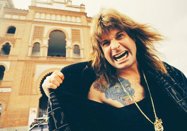 Ozzy Osbourne Gerahmtes Foto - 20x25,5cm In Schwarz Rahmen