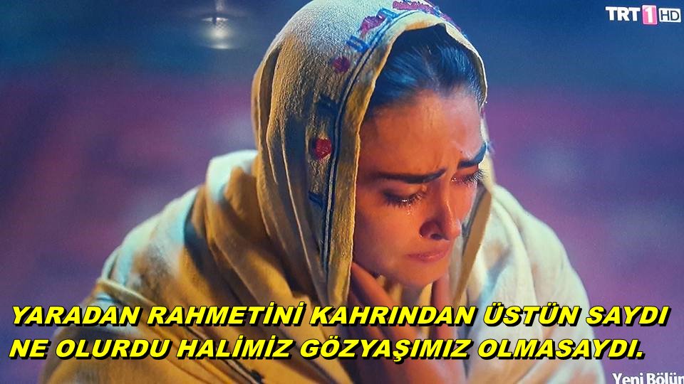 #DirilişIYIEkibi @Ertugrul_Bey_IY 
YARADAN RAHMETİNİ KAHRINDAN ÜSTÜN SAYDI
NE OLURDU HALİMİZ GÖZYAŞIMIZ OLMASAYDI.