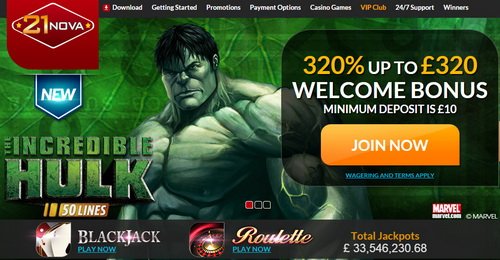 BestCasino4You's tweet photo. Huge #jackpot & 320% Up To £320 Bonus At #21Nova #Casino
#slots #roulette #blackjack #funy
☛https://t.co/ffKUxE9Lul https://t.co/RcLl5PRezA