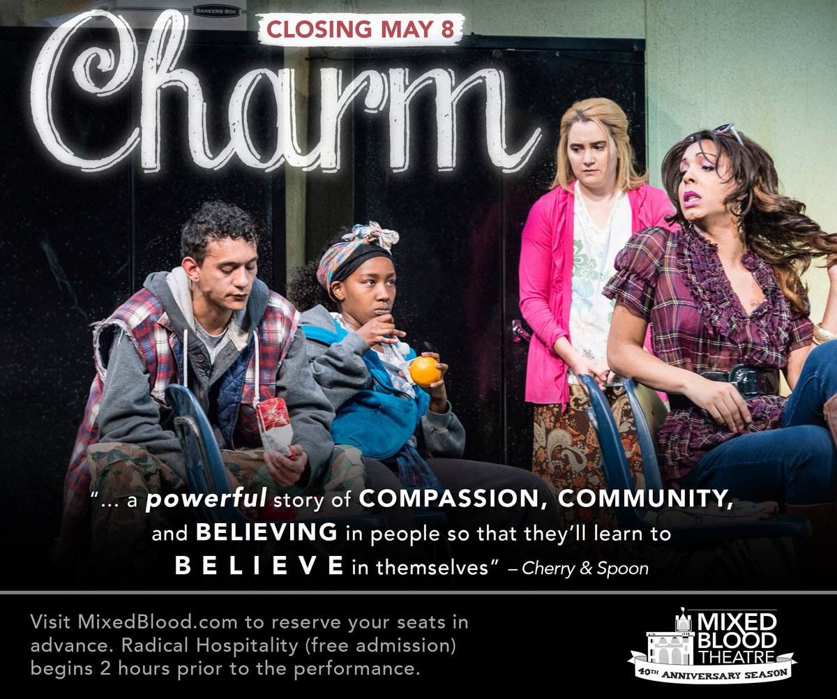 mixed_blood's tweet photo. Today at the firehouse: #RadicalHospitality ($0) admissions starts 5:30pm for a 7:30pm show! #CharmMBT https://t.co/YtnPdmutHN