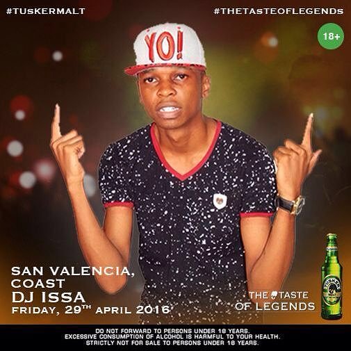 Happens tonight @ SanValencia Mombasa➡Dan's Lounge
The activation gets real 🙌🙌
#AwesomeMusicAlways #tasteoflegends