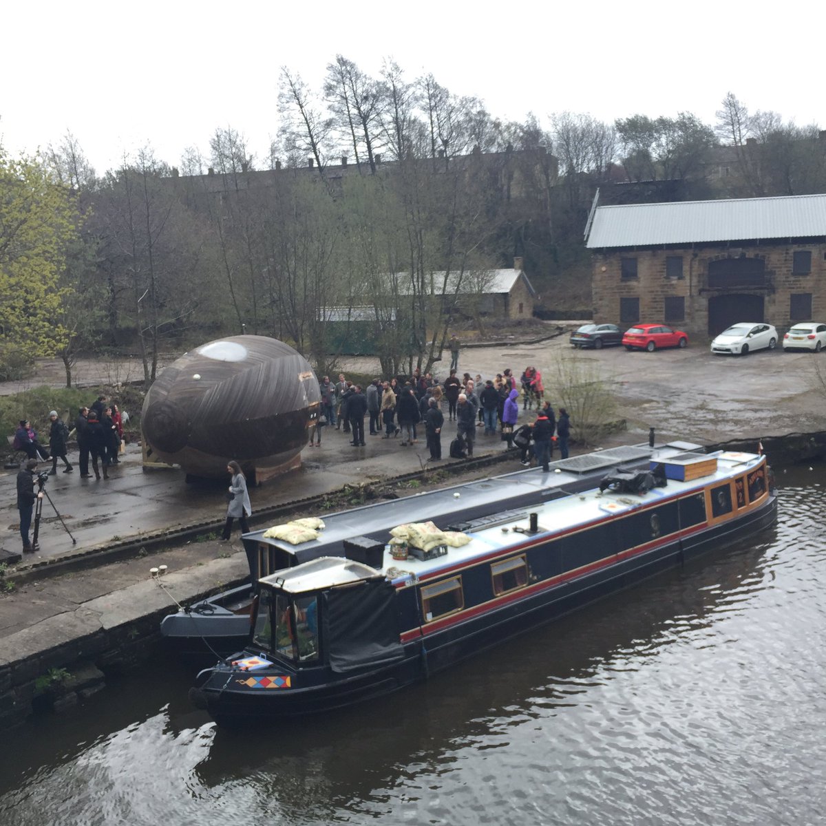 catharinebee's tweet photo. @Superslowway hosts the start of the #exburyegg tour #FinsleyGate #Burnley #Lancashire #sswlaunch https://t.co/JK8a9vqvrO