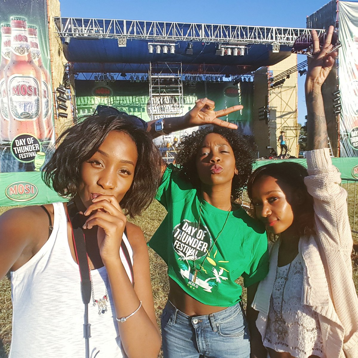 MaFashio's tweet photo. Preps for the Day of Thunder Festival! 

Excited about tomorrow 😊

#MusicThatThunders #readytothunder #MaFashio https://t.co/0jEzGzxRRh