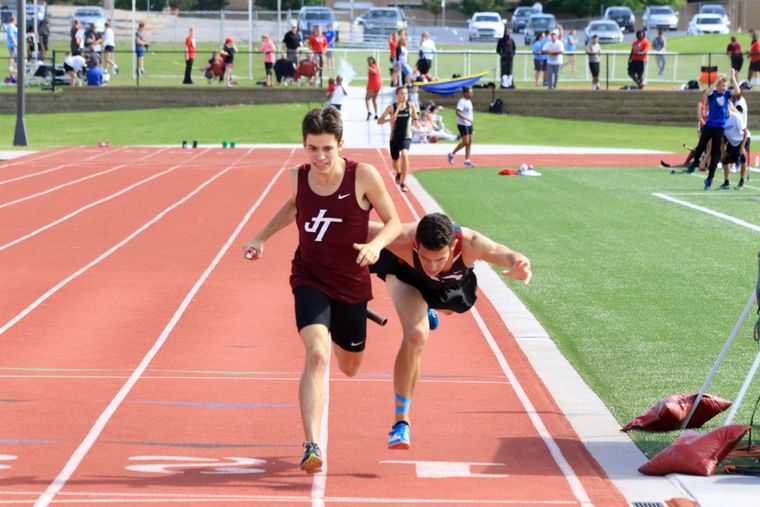 okprepsextra's tweet photo. HS track: @Jenks_Trojans boys, girls sweep Frontier Valley Conference titles https://t.co/ATw7816boU #okpreps https://t.co/PcjM7Ihk0G