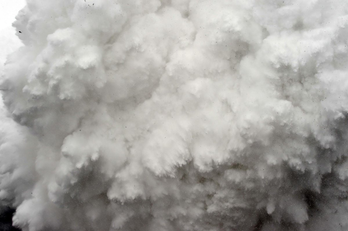 NatGeoPhotos's tweet image. A year ago a photographer faced this avalanche. Today he reflects on that moment: on.natgeo.com/1pORzrW