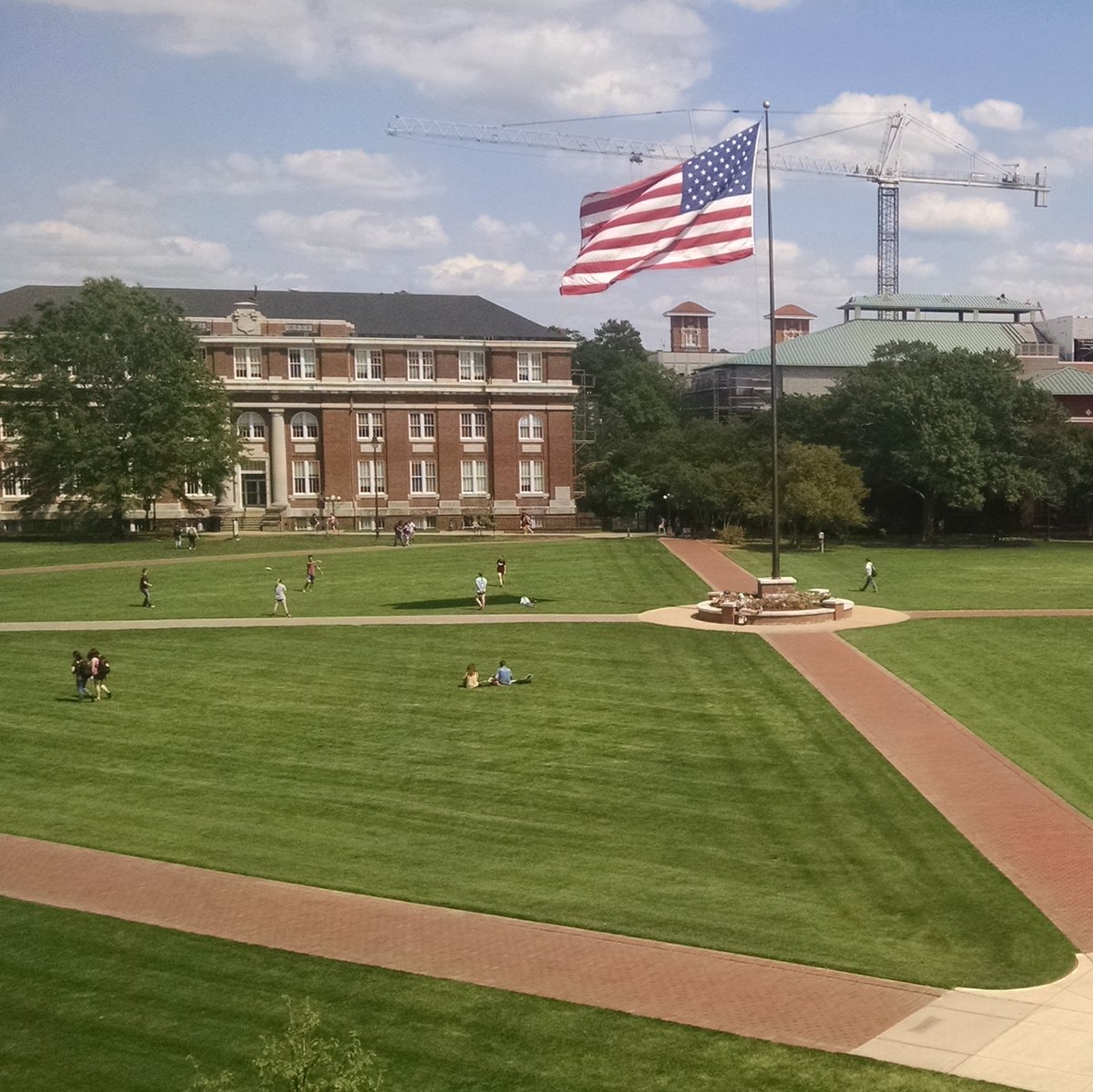Happy #MaroonFriday! It's a beautiful day in Starkville on the drill field! #HailState