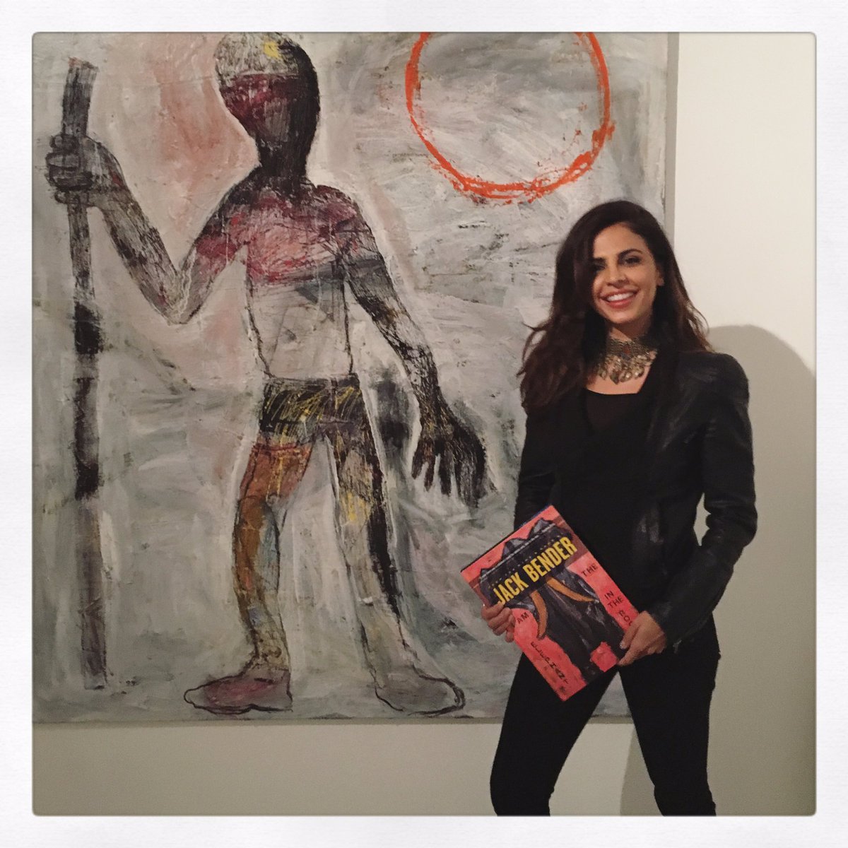 White walker trying to side eye me 👀 Art Book Party <a href="/jackbenderart/">Jack Bender</a> 👏🏽 Excited to see #GameofThrones 5&amp;6 he directed