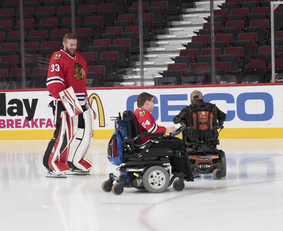 NHLBlackhawks's tweet photo. We're excited to celebrate #WorldWishDay with our partner @wishillinois!

Learn more: https://t.co/JkPh6CwkBP https://t.co/eTBwUwjMpY