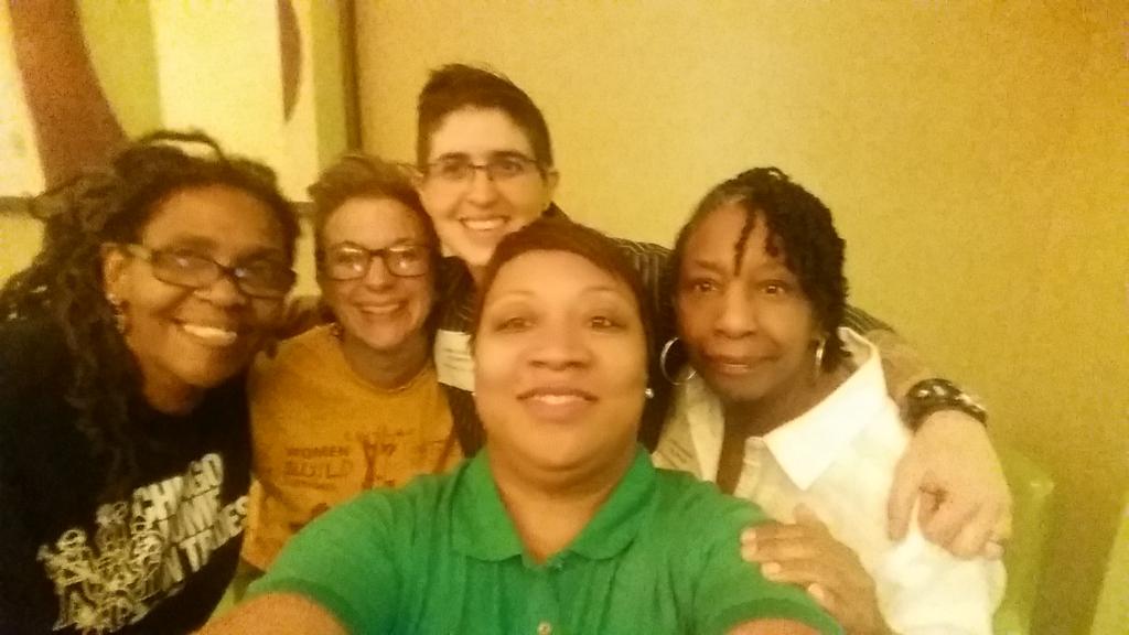 In conference mode!!! #WBN2016 #tradeswomenrock