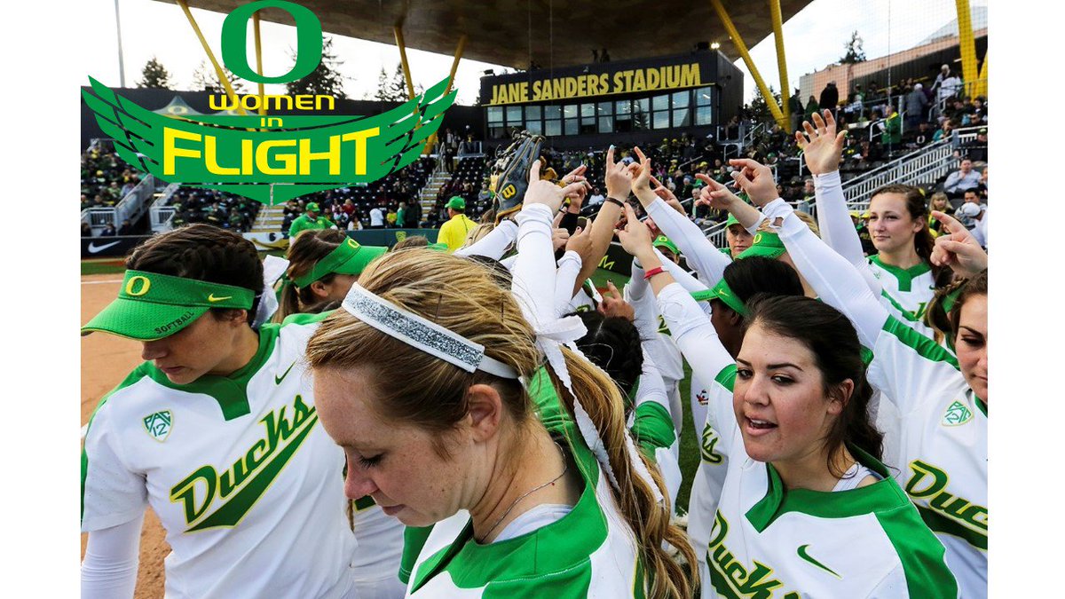 UOWomeninFlight's tweet photo. Women In Flight @OregonSB game TONIGHT at #TheJane 7pm! #GoDucks! https://t.co/TfVwpSkvOf