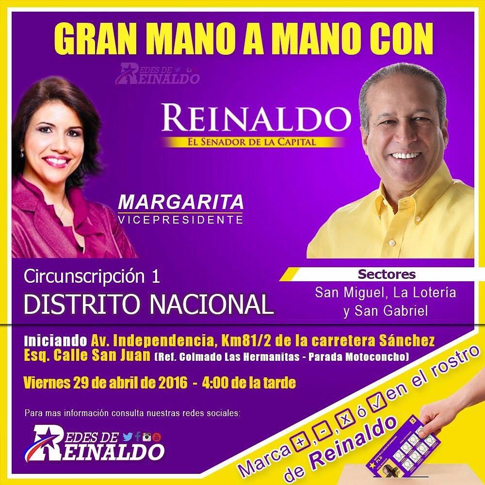 luito_desangles's tweet photo. Hoy demostramos que @ReinaldoPared y el @PLDenlinea en el distrito gana con más de un 60 #LosKmConReinaldoyMargarita https://t.co/yE1mgxqZul