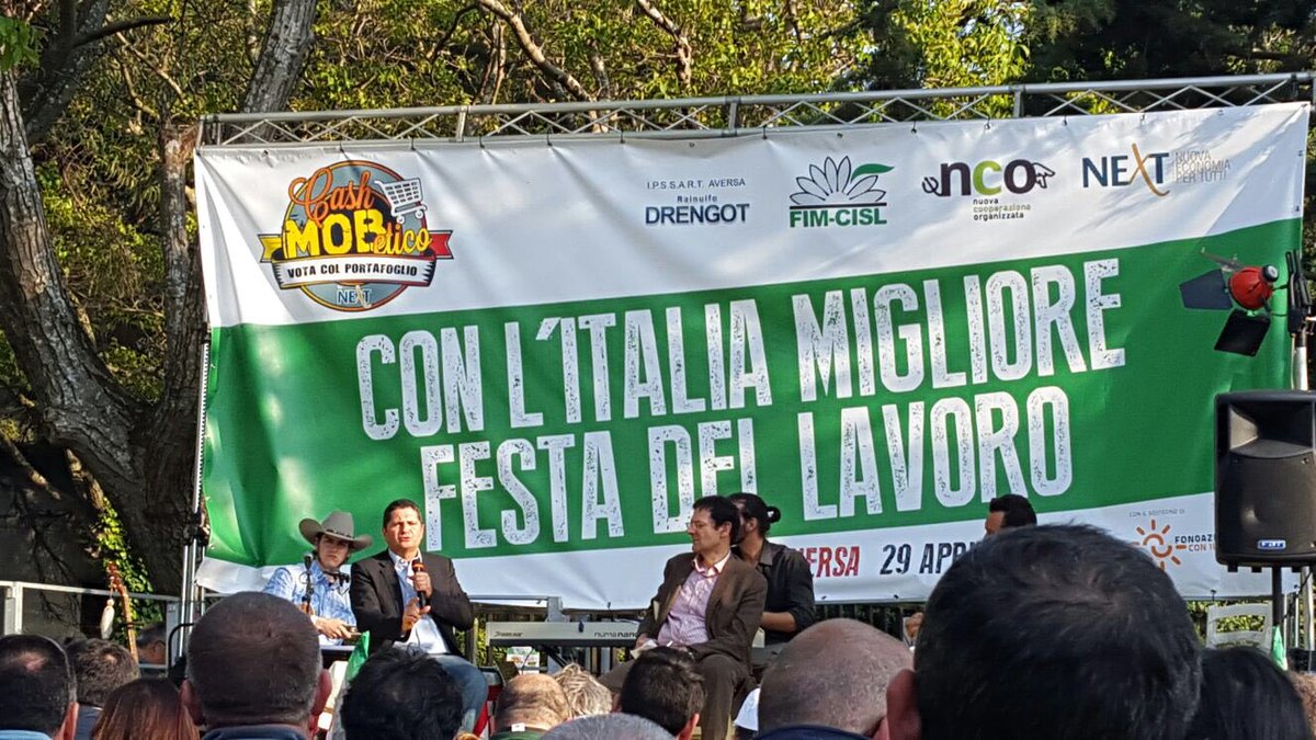 fimcislbas's tweet image. Mettersi insieme per promuovere le vere imprese, la @fimcislbas presente nella terra di Don Peppe Diana.