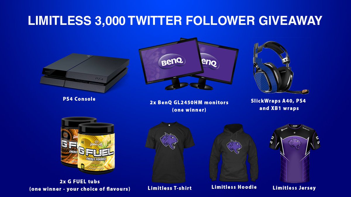 LimitlessNation's tweet image. 11 days left to enter the #Limitless3K giveaway! 

Enter here: gleam.io/LduMj/limitles…