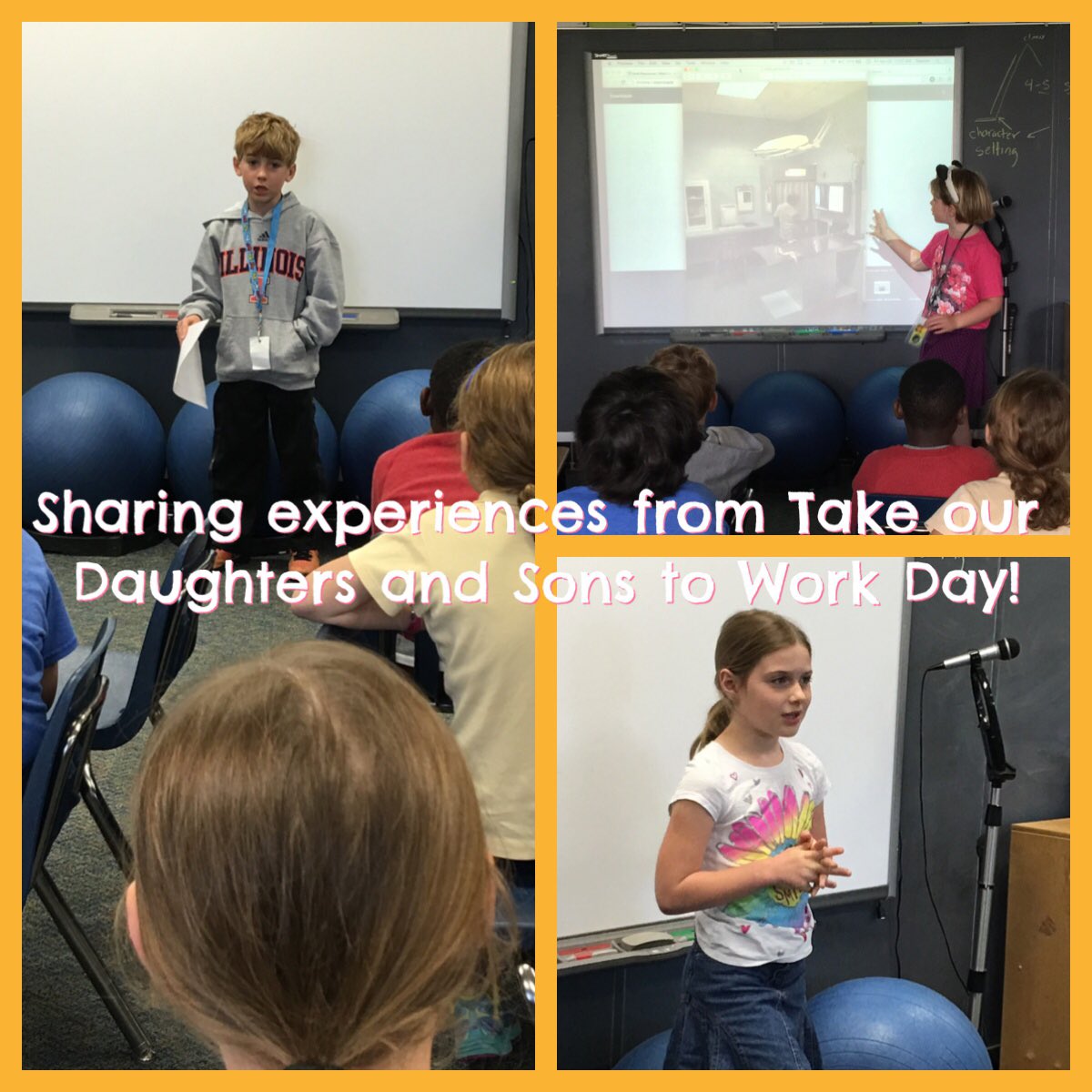 MrsFullerATS's tweet photo. Learning about our parents' careers from Take our Daughters and Sons to Work Day! @tkercounselor @APS_ATS #a2e https://t.co/hUZXVprpEe