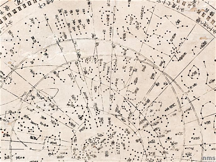 History Of Astronomy On Twitter Astronomical Chart By Japanese 