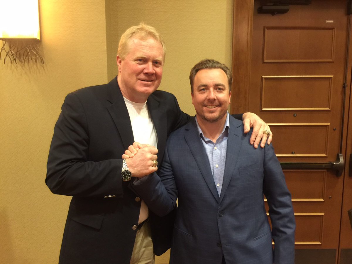 WPSNewsNow's tweet photo. Great turnout & inspiring message from Broncos great @KarlMecklenburg at #WPSFoundation breakfast https://t.co/dQncpEzImD